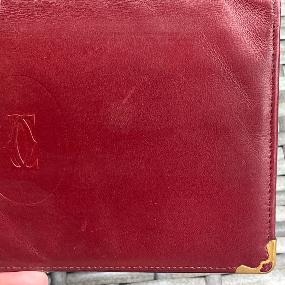 Cartier Bifold Bordeaux Wallet - Picture 13 of 14